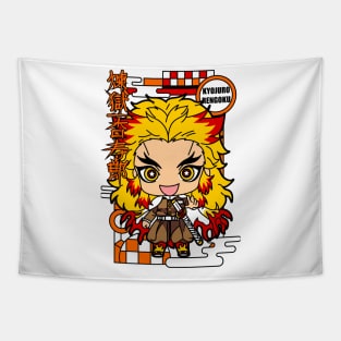 Rengoku anime art Tapestry