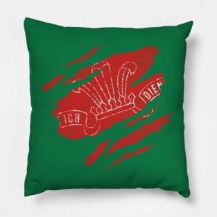 Wrexham Wales Ich Dien Pillow