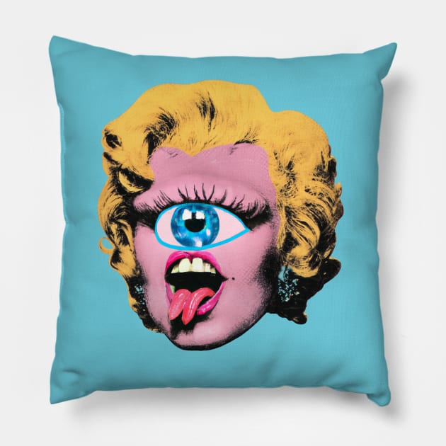 #120 Pillow by Artificial Iconz