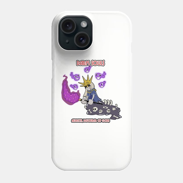 Aldrich, Devourer of Gods in Cuphead Style! Phone Case by Mustakro