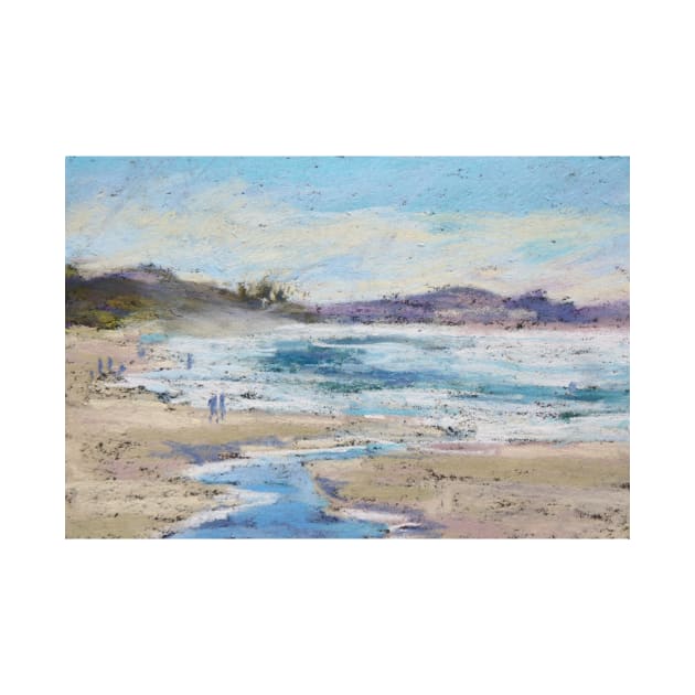 Rainbow Beach - plein air by Terrimad