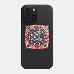 Mandala Block Phone Case