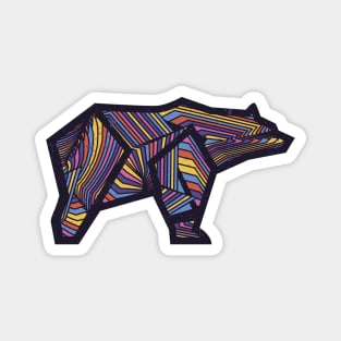 Rainbow Bear Magnet