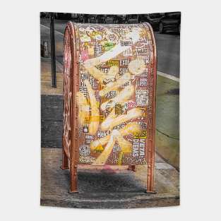 NYC Pop Art Street Graffiti Tag Tapestry