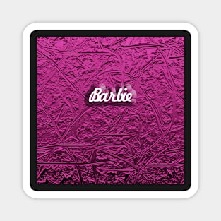 barbie abstract fabric pattern texture ironpalette Magnet