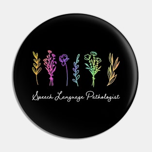 Speech Language Pathologist Pin