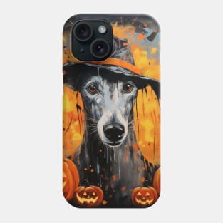 Halloween Greyhound Phone Case