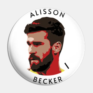 Alisson Becker LFC Liverpool FC Pin