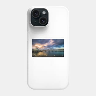 St Kilda Pier Cloud Burst Phone Case