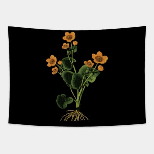 Colorful flowers and leaves Tapestry