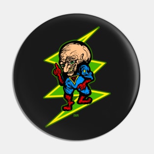 Super Lightning Ultra Bolt Man Pin