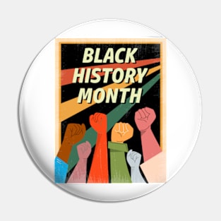 Black History Month Pin