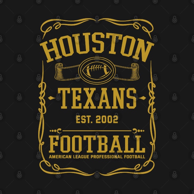 Vintage Texans American Football by carlesclan