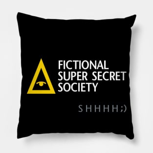 Fictional Super Secret Society Pillow