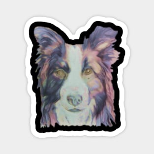 Cute Border Collie Magnet