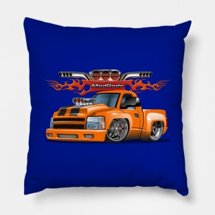 Cartoon car lowrider Pillow