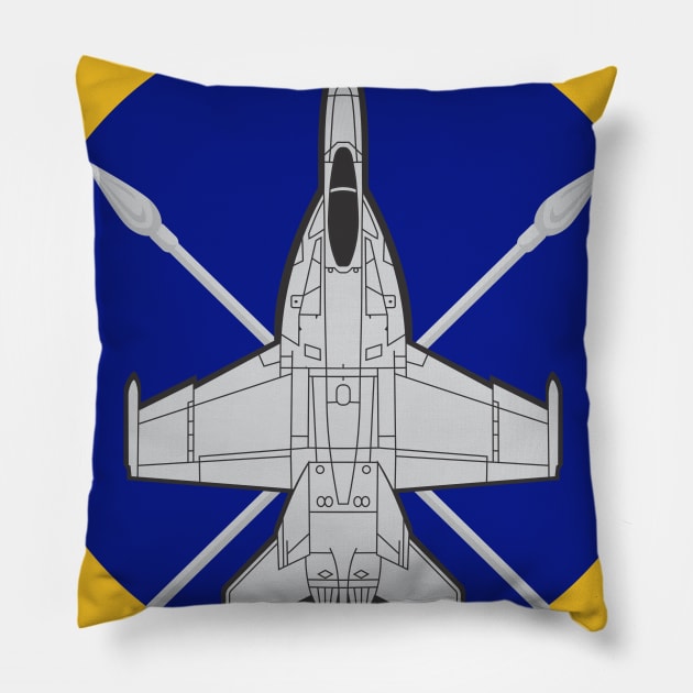 VAQ - 131 Lancers Pillow by MBK