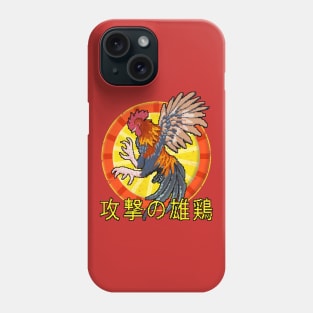 Pixel Attack Rooster Phone Case