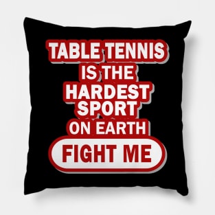 Table Tennis Retro Vintage Frequnence Sports Men Pillow