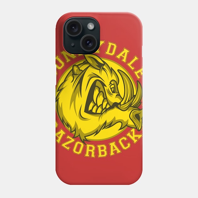 Sunnydale Razorbacks Phone Case by MitchLudwig