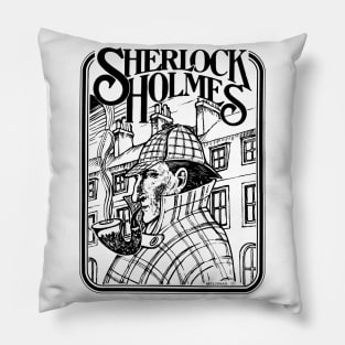 The Consulting Detective by Peter Melonas Pillow