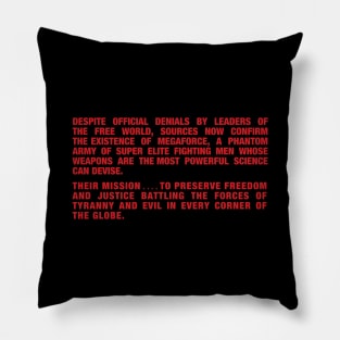 Megaforce Crawl Pillow