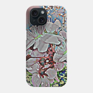 cherry blossoms in spring Phone Case