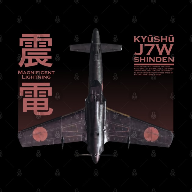 Kyushu J7W Shinden by Distant War