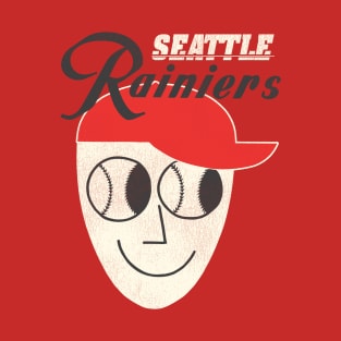 Defunct Seattle Rainiers Baseball Guy T-Shirt