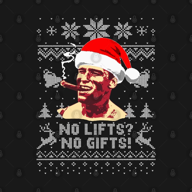 Arnold No Lifts No Gifts by Nerd_art