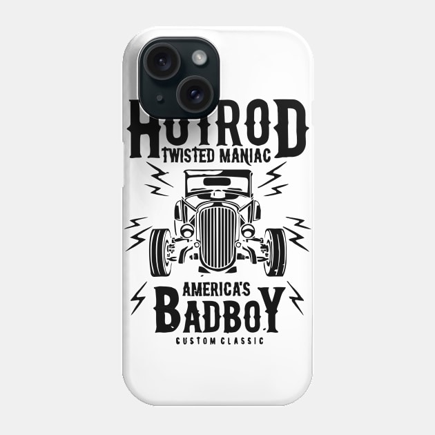 Hotrod Twisted Maniac America's Badboy Custom Classic Phone Case by bougaa.boug.9