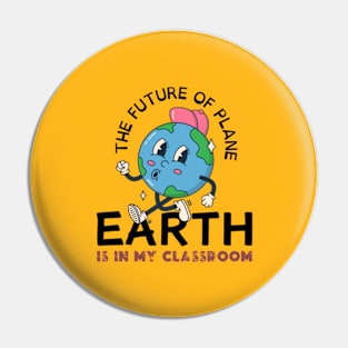 Teacher happy Earth day Everyday 2024  gift april 22 Rainbow Pin