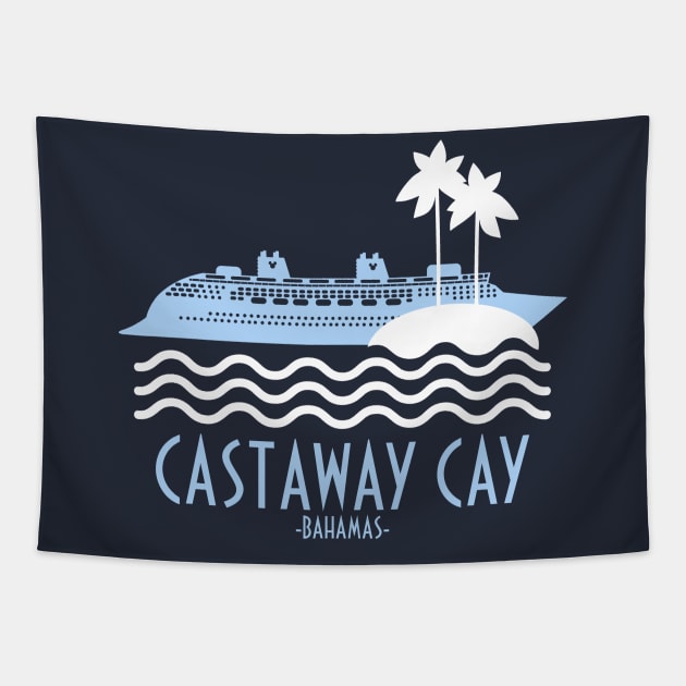 Castaway Cay Tapestry by Lunamis