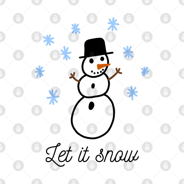 Let It Snowman by RockyCreekArt