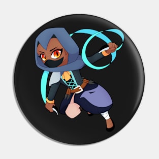 Chibi Rashida Pin