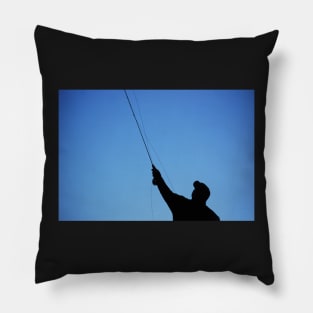 Flyfishing #2 Pillow