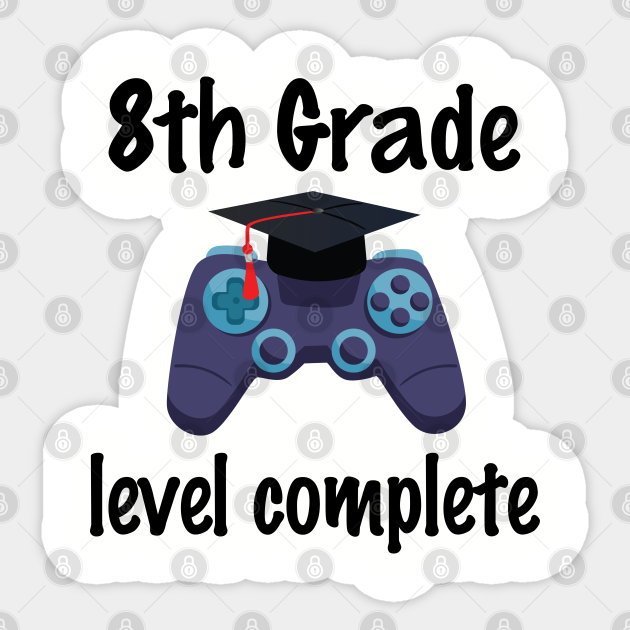 8th Grade Graduation 8th Grade Graduation The One Where 8th Grade Graduation Sticker Teepublic