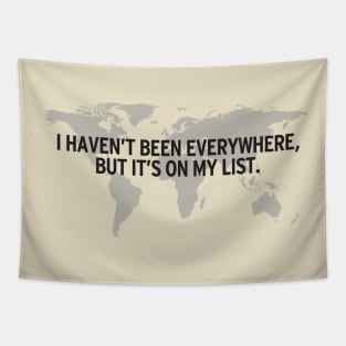 I Haven't Been Everywhere.... Tapestry