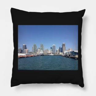 San Diego Harbor Pillow