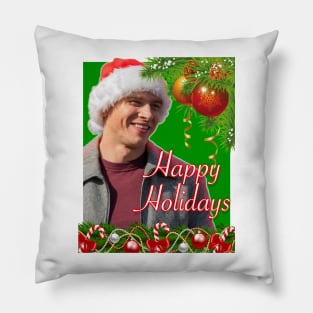 Evan "Buck" Buckley - Happy Holidays Pillow