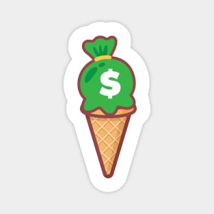 Money Cone Magnet