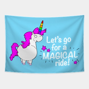 A Magical Ride Tapestry