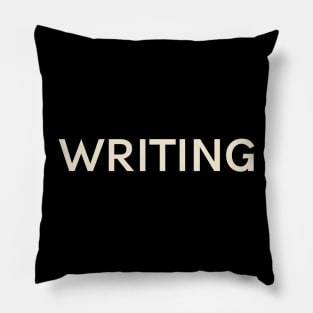 Writing Hobbies Passions Interests Fun Things to Do Pillow