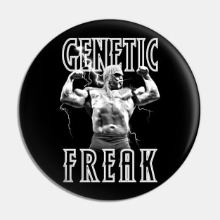 Genetic Freak White Pin