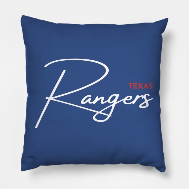 TEXAS RANGERS STYLISH Pillow by Lolane