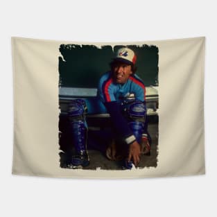 Gary Carter in Montreal Expos Tapestry