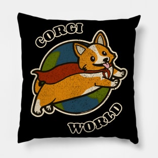 Corgi World Pillow