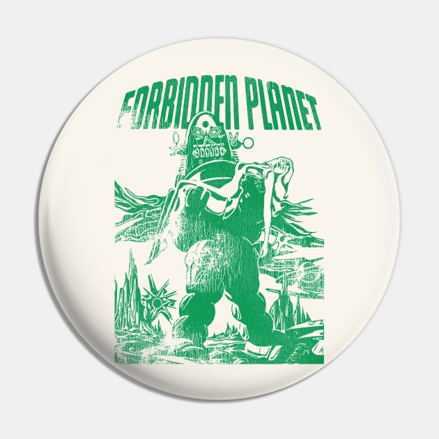 Forbidden Planet / Retro 50s Sci Fi Film Pin by darklordpug