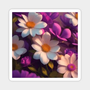 flowers pattern Magnet