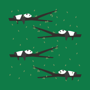 Pandas on branches T-Shirt